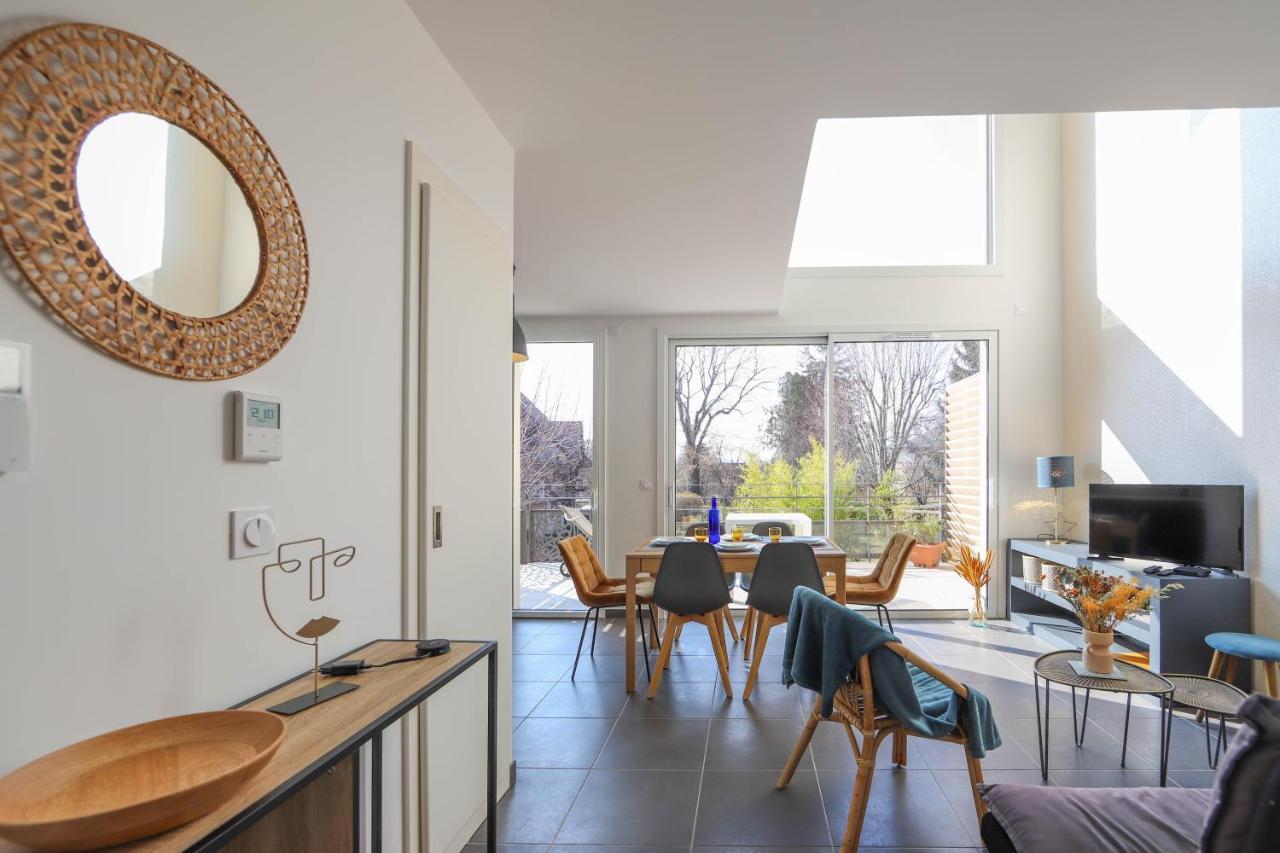 آنسي Les Choucas - Appartement Duplex Lumineux Avec Parking المظهر الخارجي الصورة