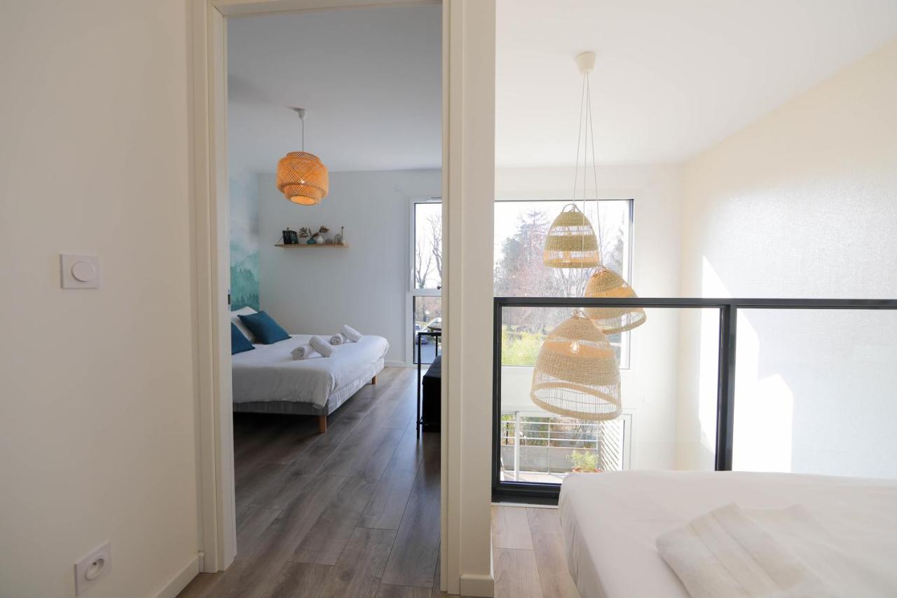 آنسي Les Choucas - Appartement Duplex Lumineux Avec Parking المظهر الخارجي الصورة
